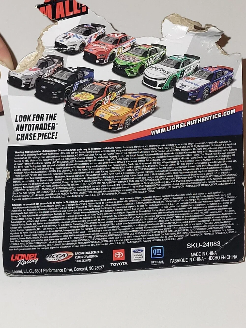 Joey Logano #22 AAA Insurance Die-Cast Car